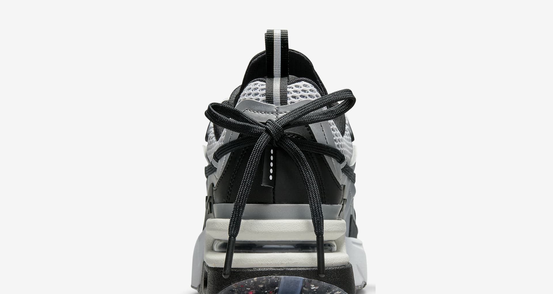 air max furyosa silver & black sneaker
